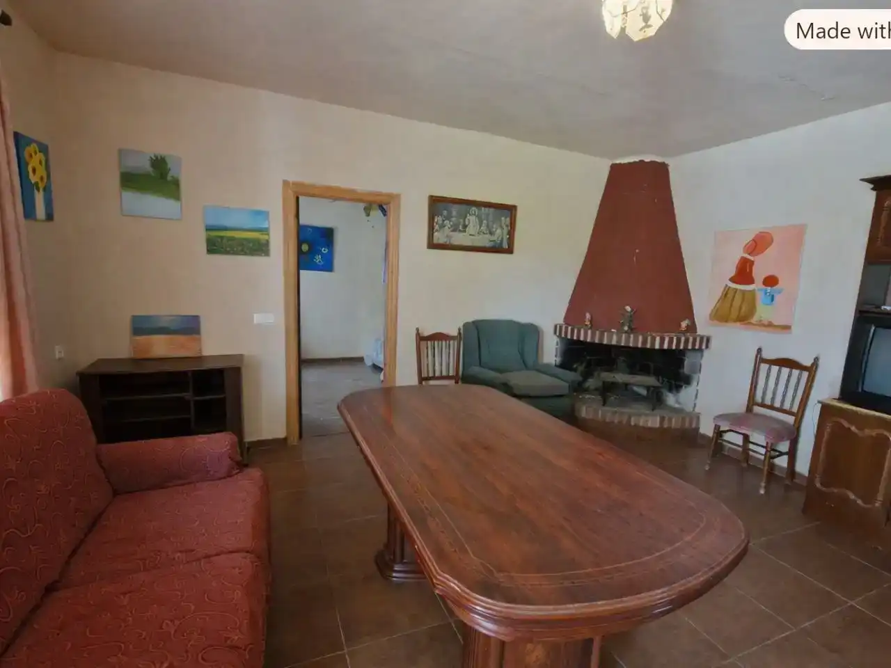 Sala de estar de Finca rústica en venta en San Gonzalo