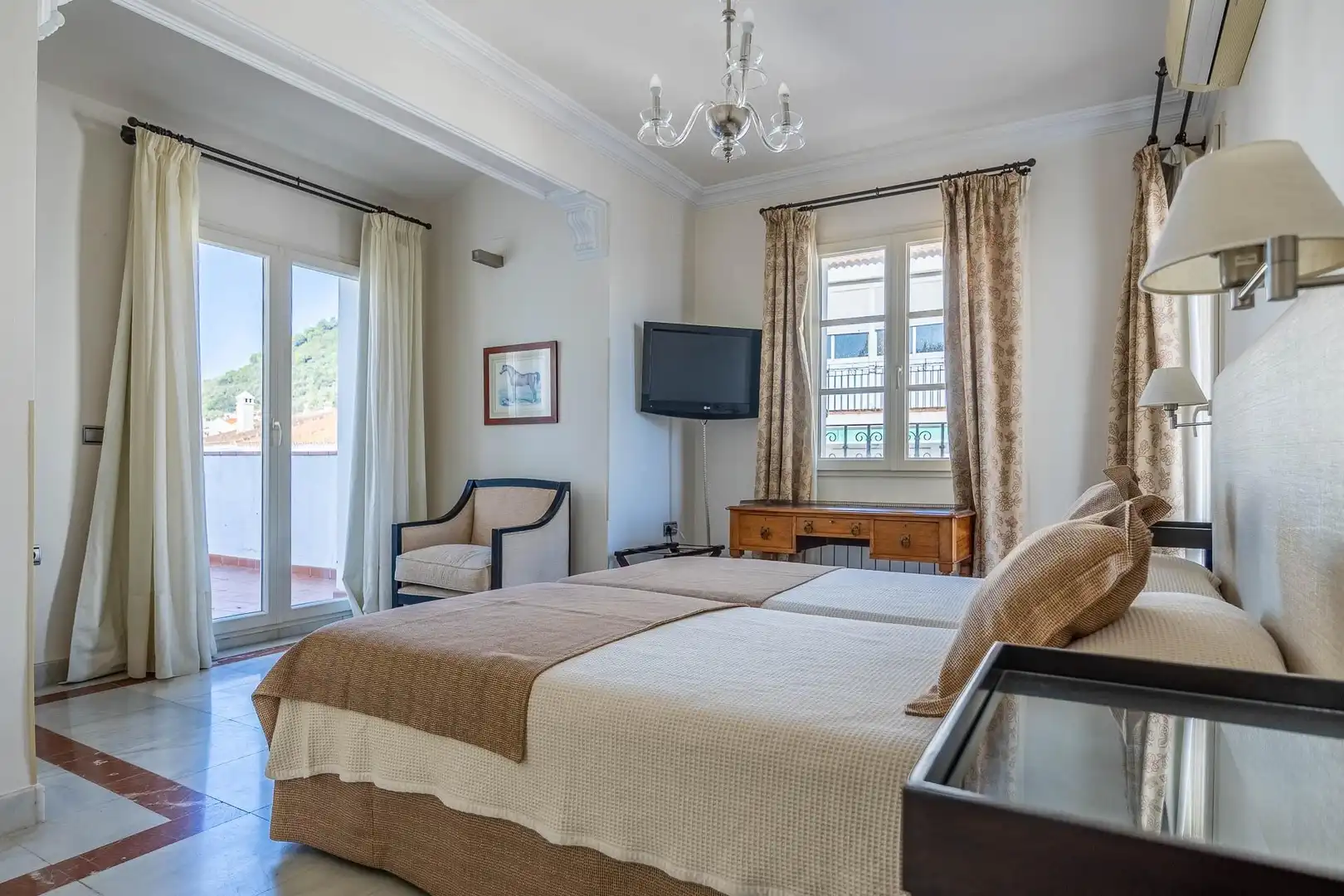 Habitación de Casa o chalet de alquiler en Aracena con Aire acondicionado, Jardín privado y Terraza