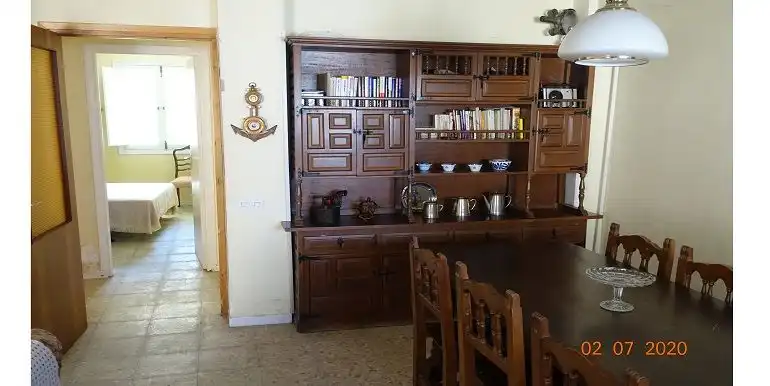 Menjador de Casa o xalet en venda en Aguilafuente amb Calefacció i Traster