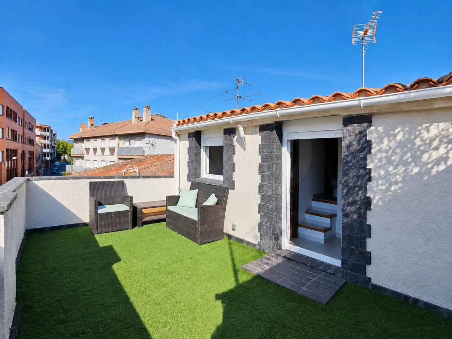 Terrassa de Casa o xalet en venda en Vilanova del Camí amb Terrassa