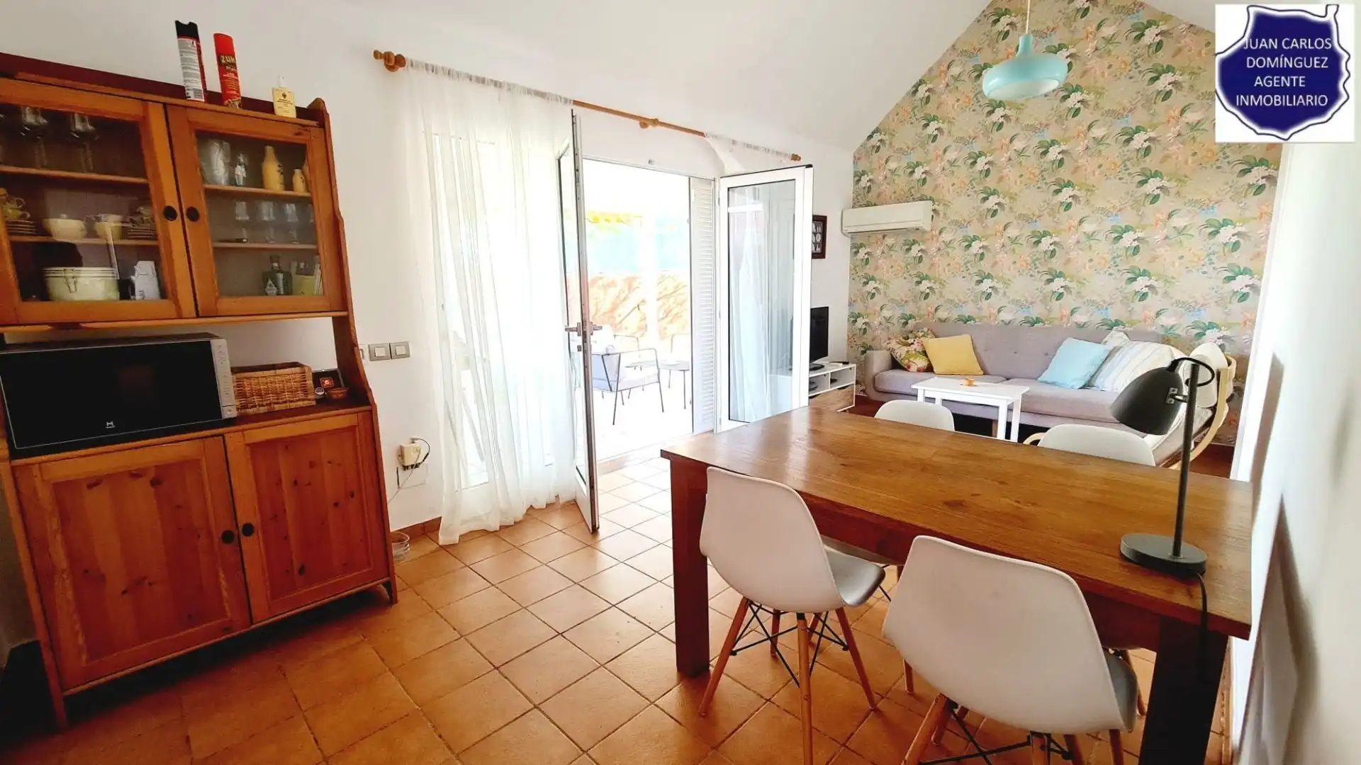 Sala de estar de Casa o chalet de alquiler en San Bartolomé de Tirajana con Aire acondicionado, Jardín privado y Terraza