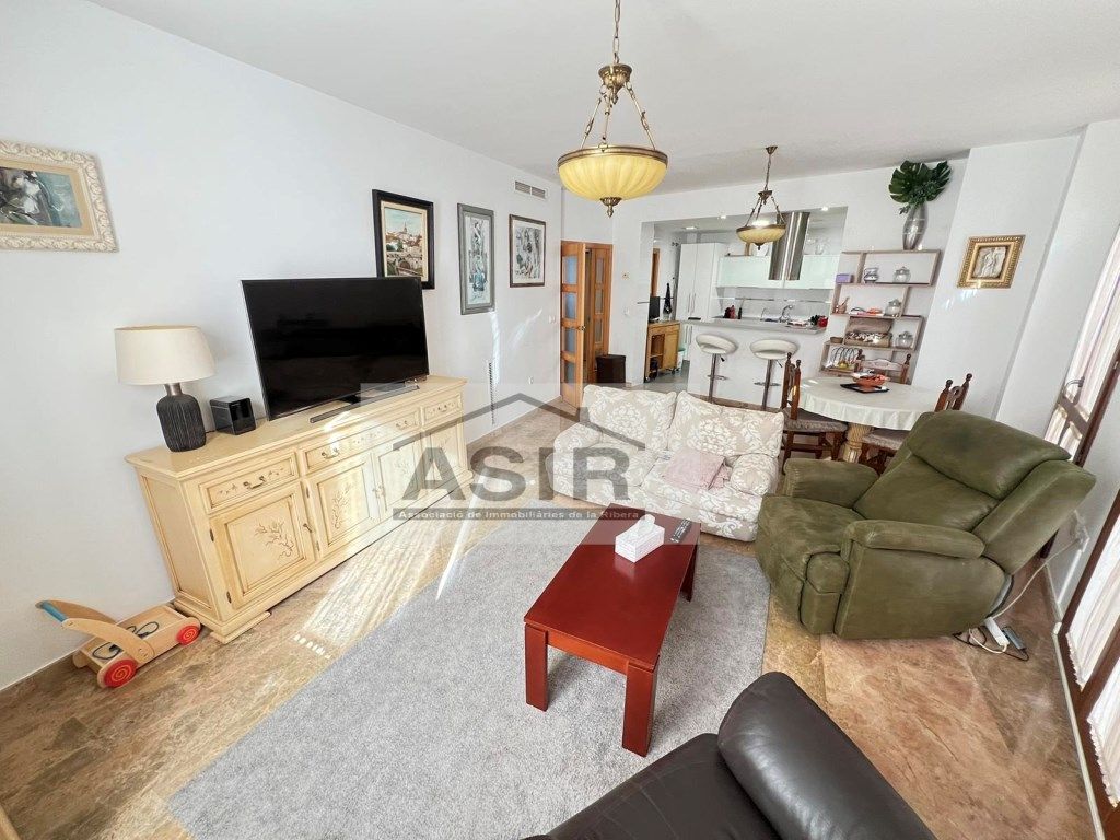 Living room of Flat for sale in Alzira  with Air Conditioner and Balcony