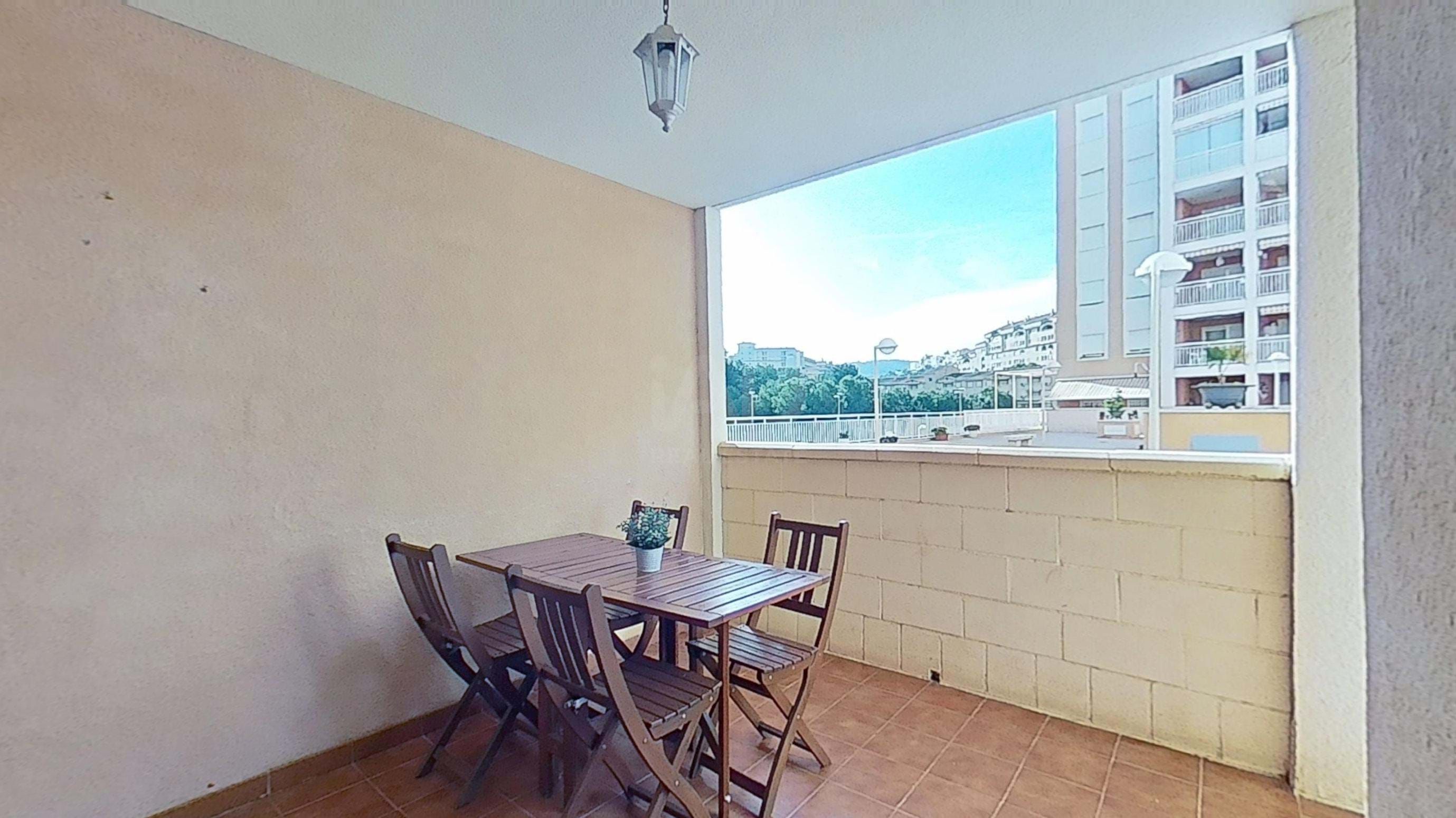 Balcony of Flat for sale in Oropesa del Mar / Orpesa  with Air Conditioner, Heating and Terrace