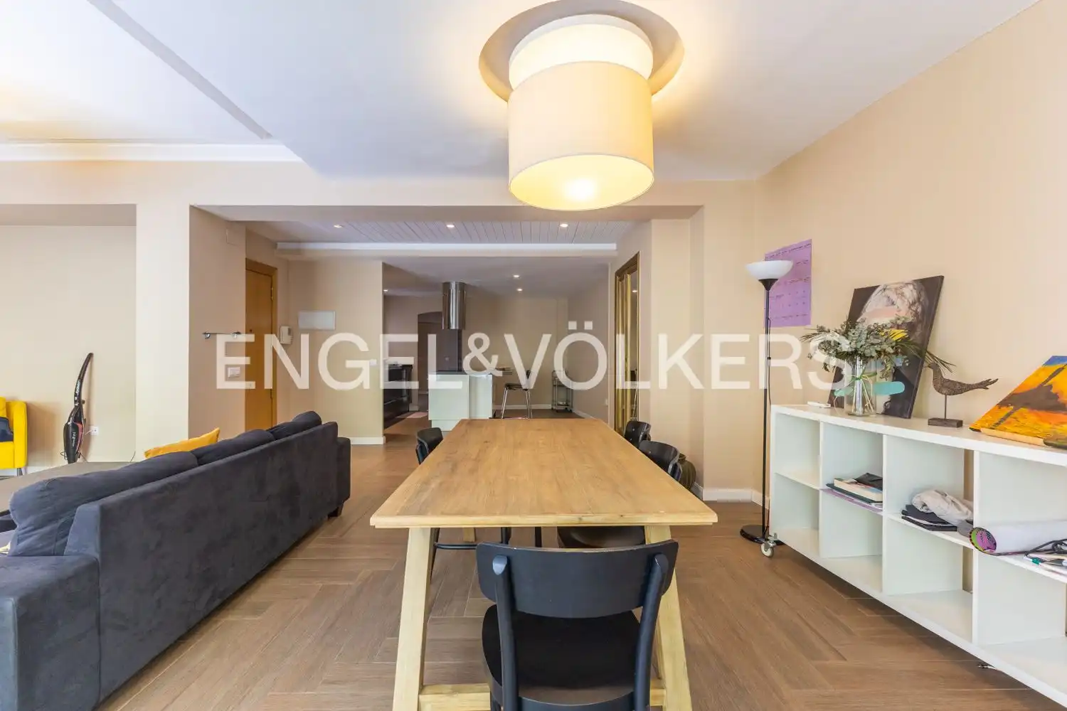 Esszimmer von Wohnung zur Miete in Valencia mit Klimaanlage, Heizung und Terrasse