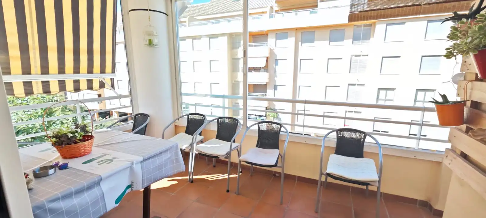 Terrace of Apartments for rent in Dénia  with Air Conditioner, Heating and Terrace
