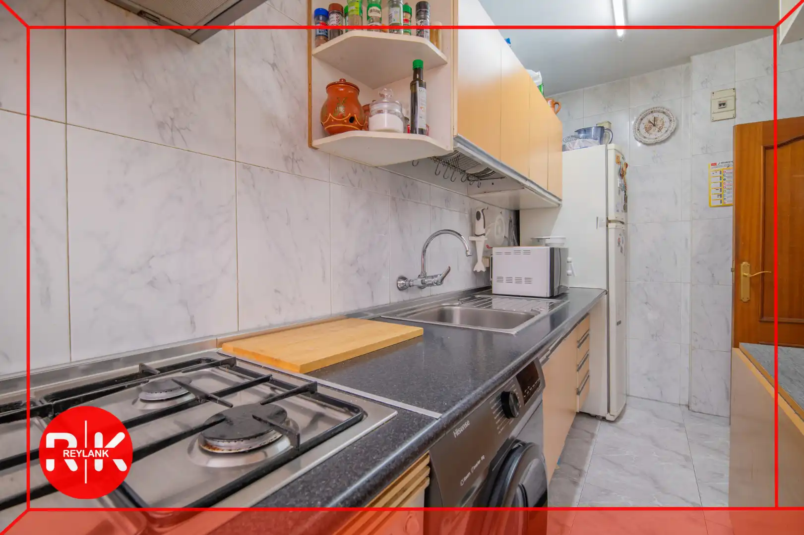 Kitchen of Flat for sale in Madrid  with Heating and Terrace