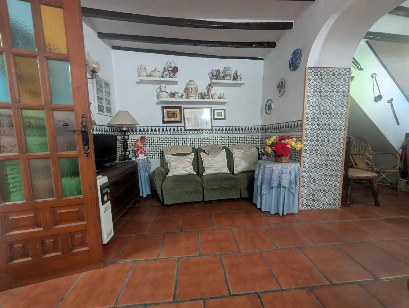 Sala d'estar de Casa o xalet en venda en Sant Joan d'Alacant amb Jardí privat i Terrassa