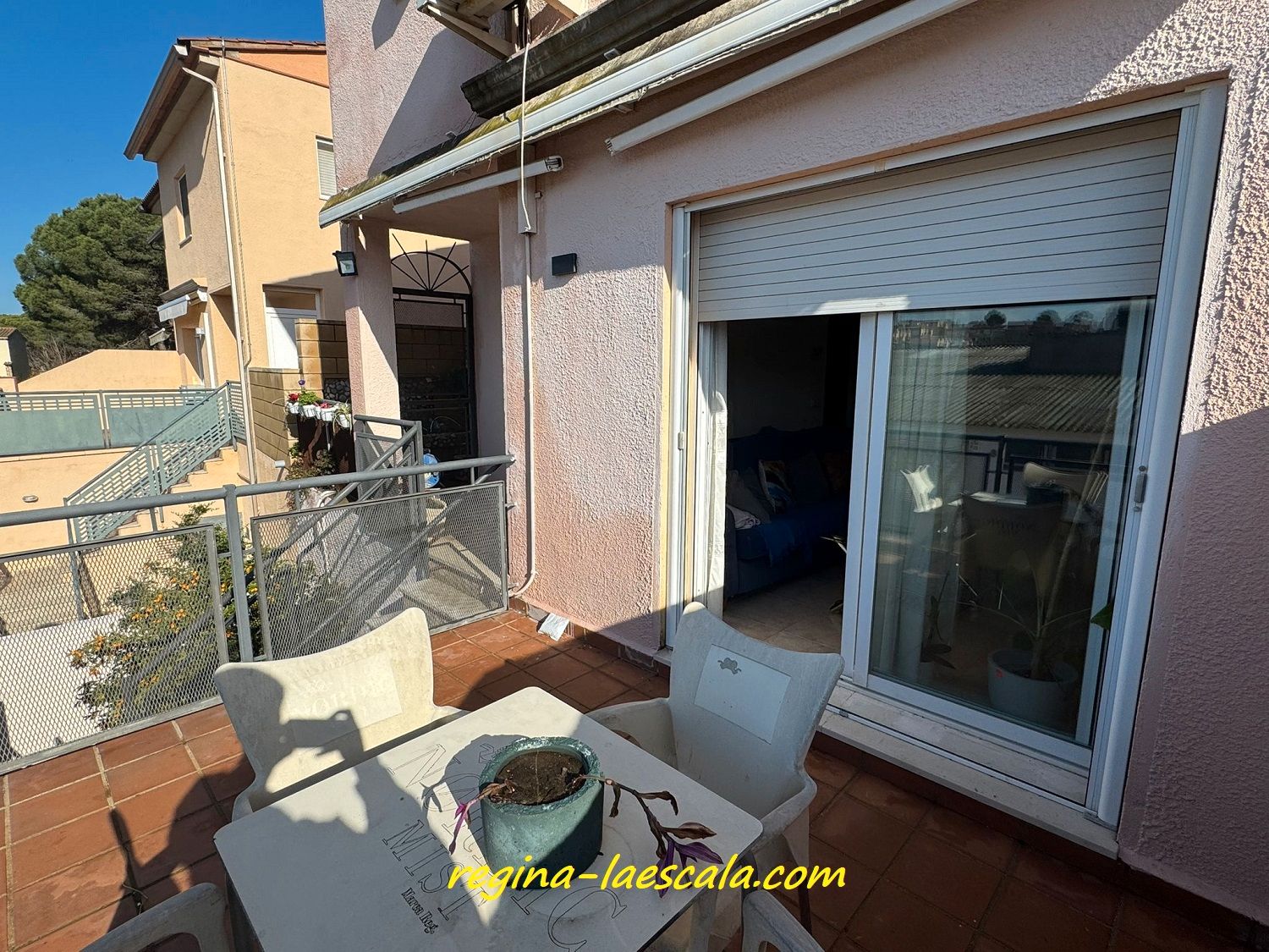 Terrassa de Casa adosada en venda en L'Escala amb Aire condicionat, Jardí privat i Terrassa