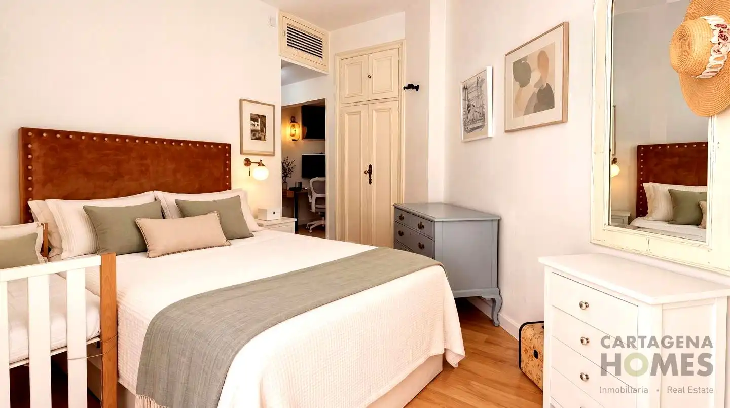 Bedroom of Flat for sale in Cartagena ciudad