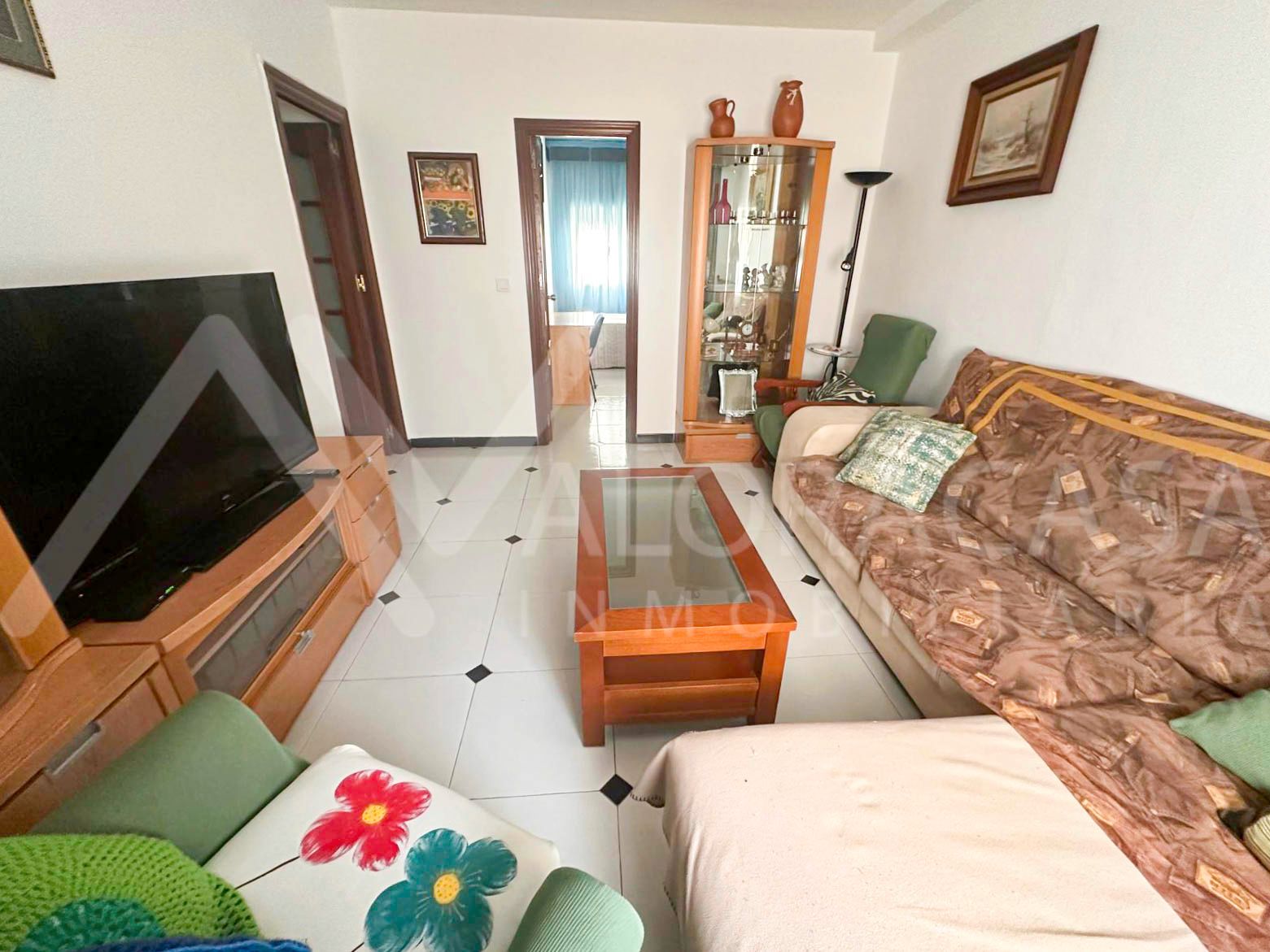Living room of Flat to rent in Málaga Capital  with Air Conditioner, Furnished and Oven