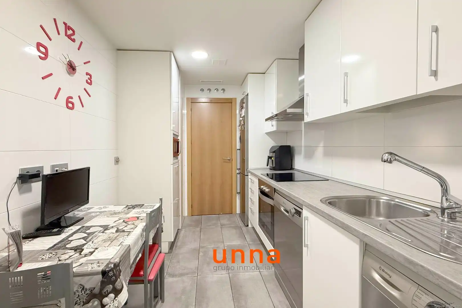 Kitchen of Flat for sale in Móstoles  with Air Conditioner, Heating and Terrace