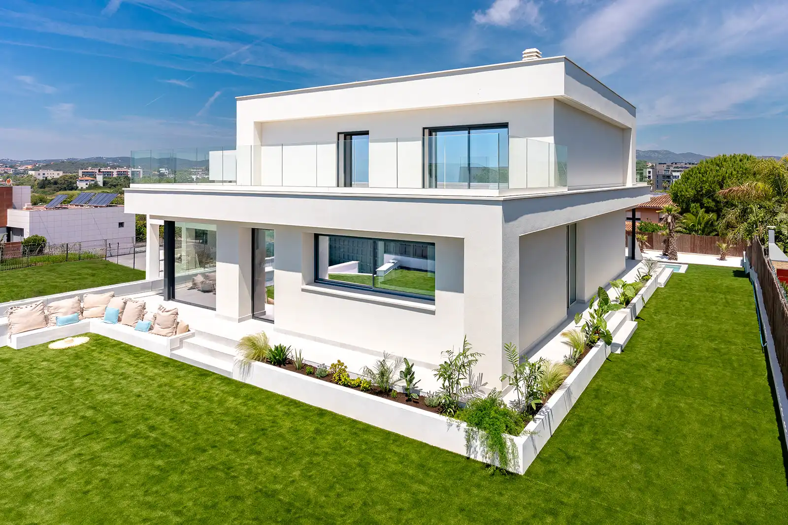 Exterior view of Houses for sale in Sitges  with Air Conditioner, Heating and Private garden