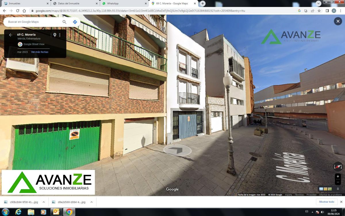 Vista exterior de Pis en venda en Mérida amb Aire condicionat, Calefacció i Terrassa