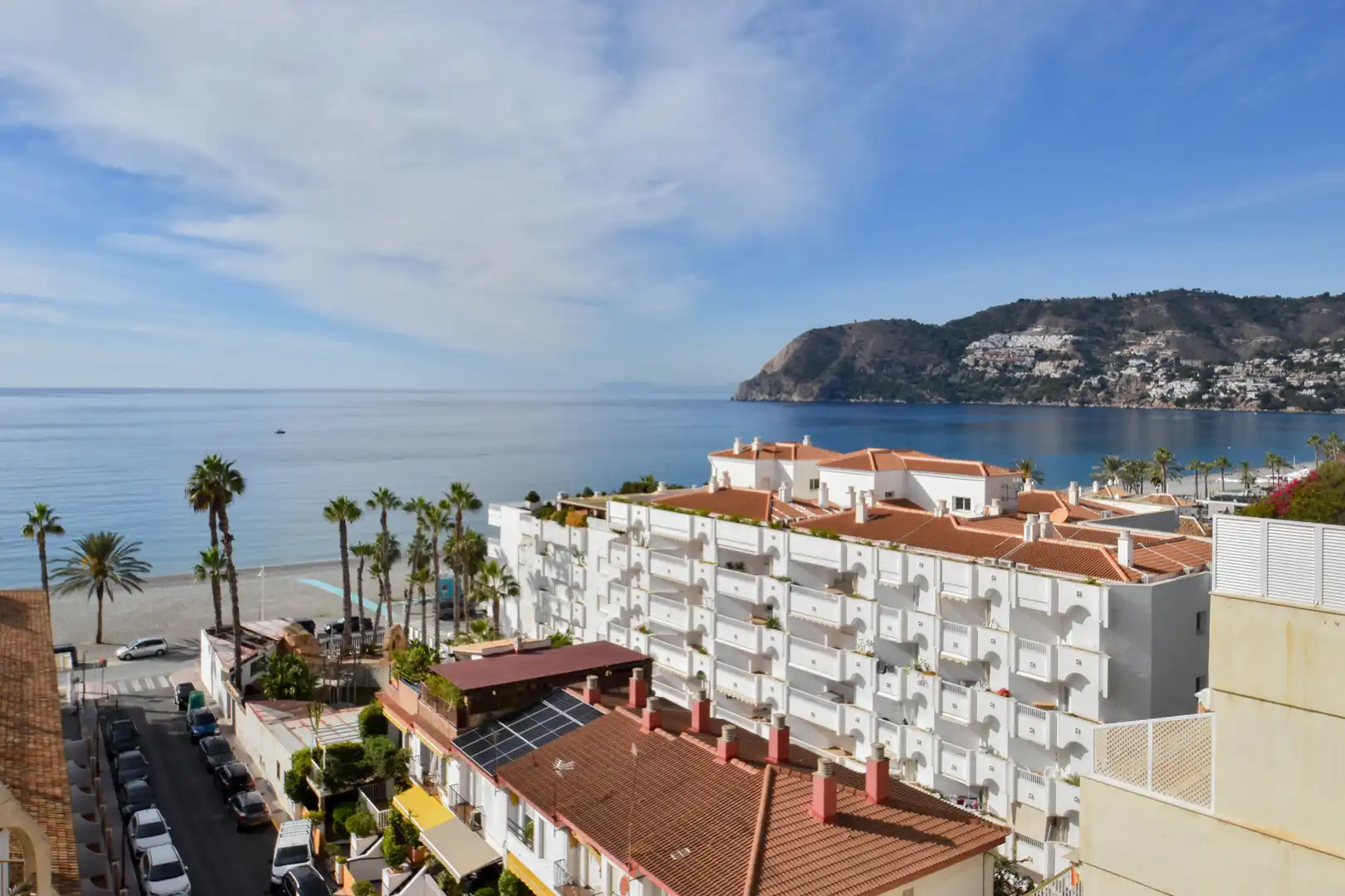 Schlafzimmer von Wohnungen zum Verkauf in Almuñécar mit Klimaanlage, Terrasse und Möbliert