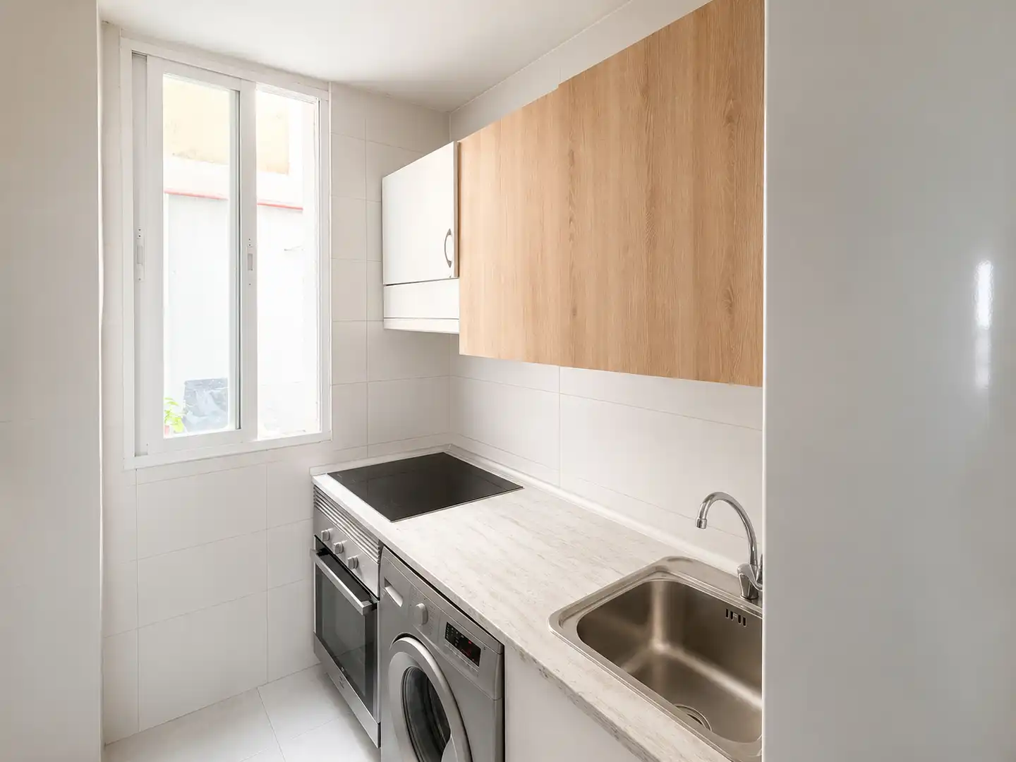 Kitchen of Flat for sale in Madrid  with Heating