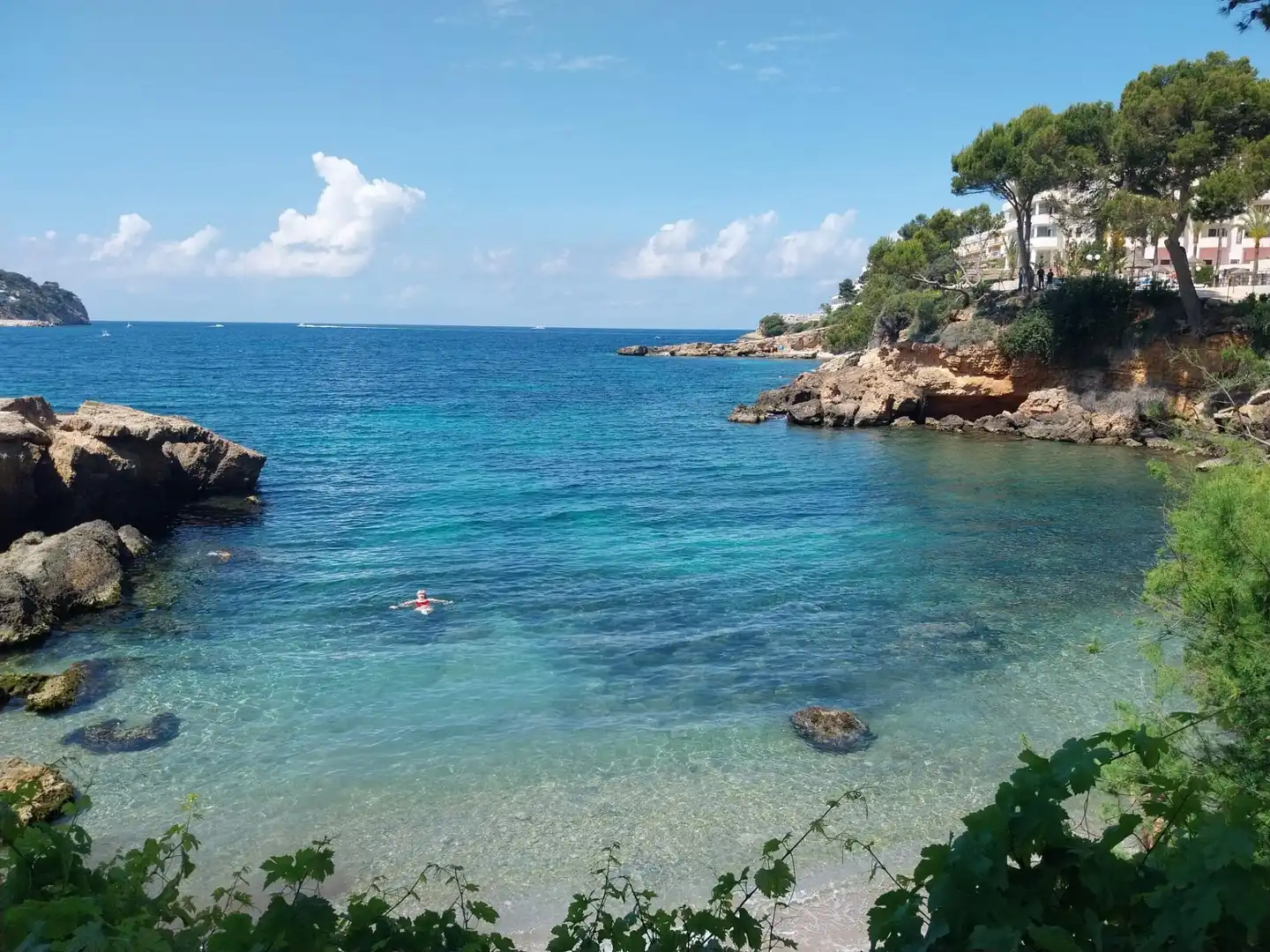 Vista exterior de Apartamento en venta en Calvià con Aire acondicionado, Terraza y Piscina comunitaria