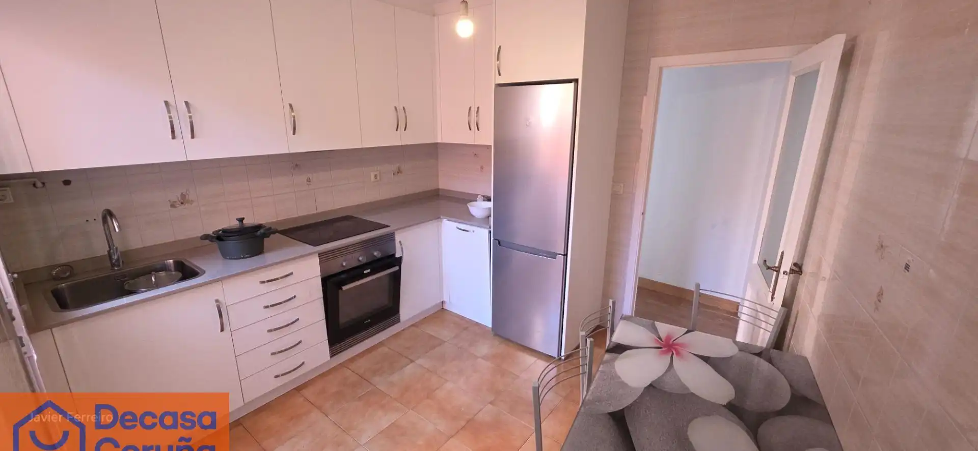 Küche von Wohnung zur Miete in Arteixo mit Heizung, Möbliert und Alarm