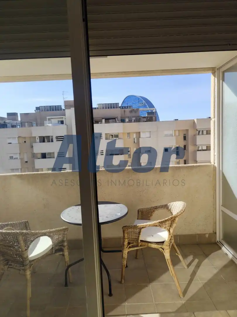 Terraza de Piso de alquiler en Madrid con Aire acondicionado, Calefacción y Terraza