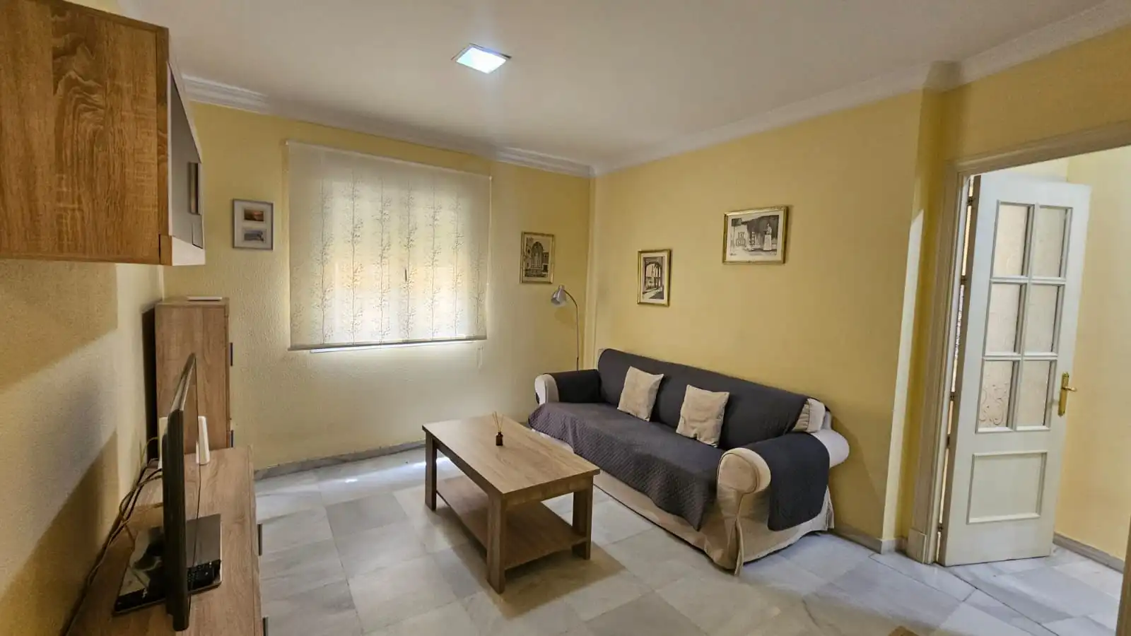 Wohnzimmer von Wohnung zum Verkauf in El Puerto de Santa María mit Klimaanlage