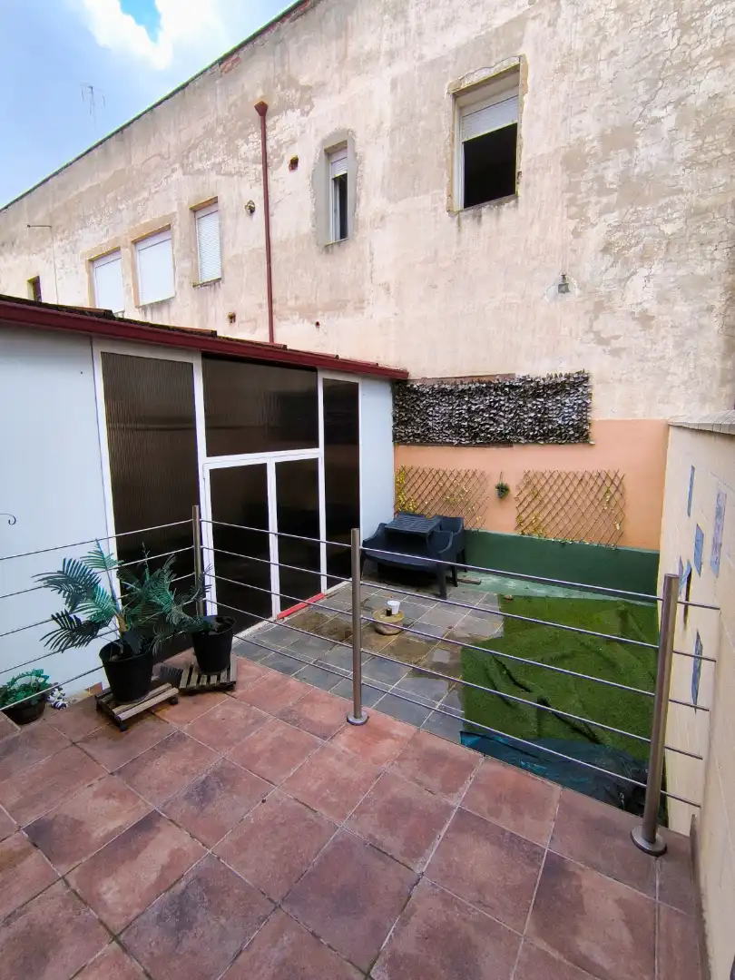 Terrassa de Casa o xalet en venda en Magaz de Pisuerga amb Calefacció, Jardí privat i Terrassa