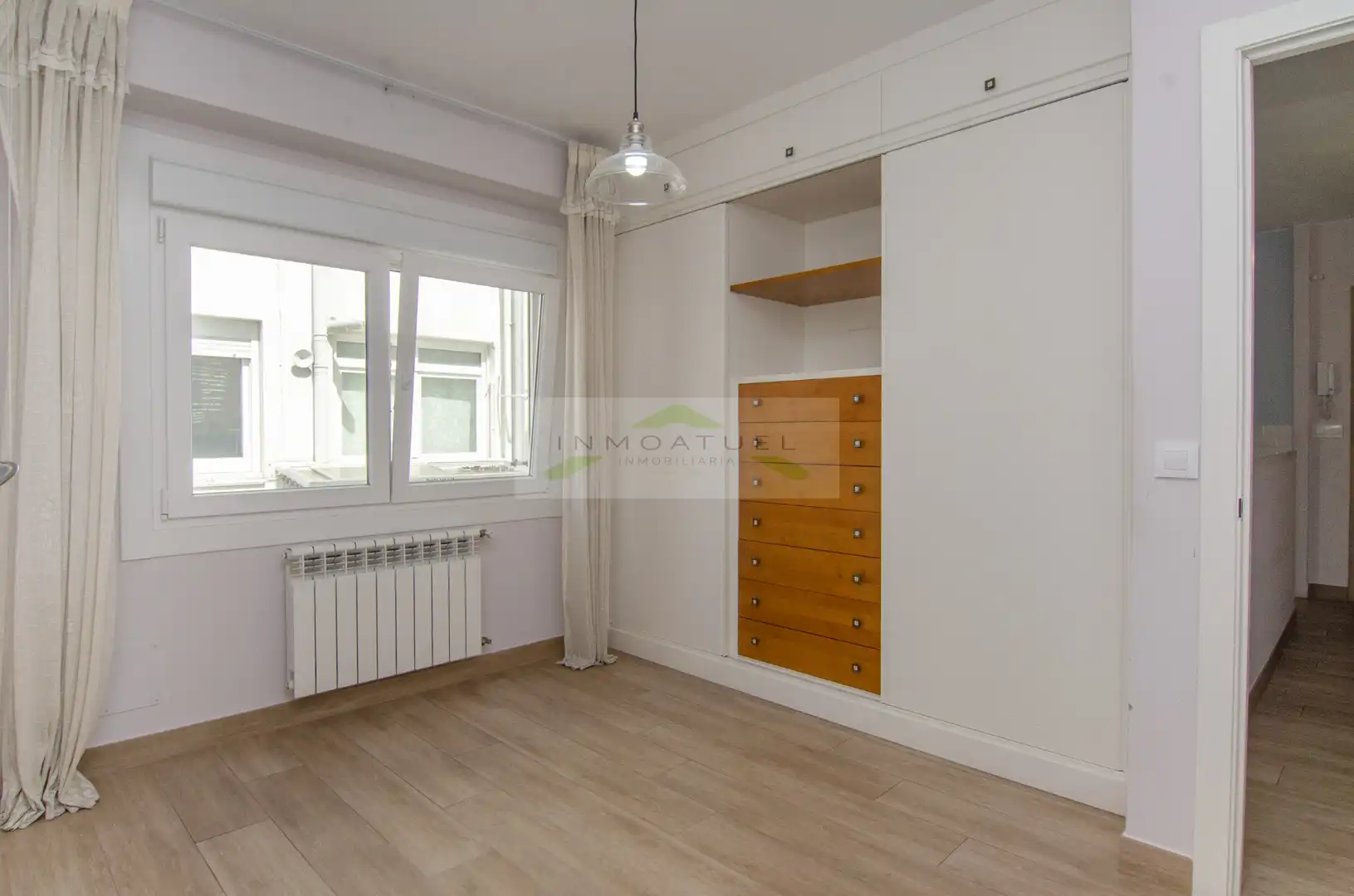Schlafzimmer von Wohnung zum Verkauf in A Coruña Capital  mit Heizung, Ofen und Waschmaschine