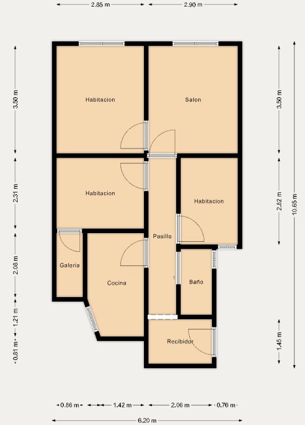 Planta baja for sale in  Barcelona Capital  with Heating