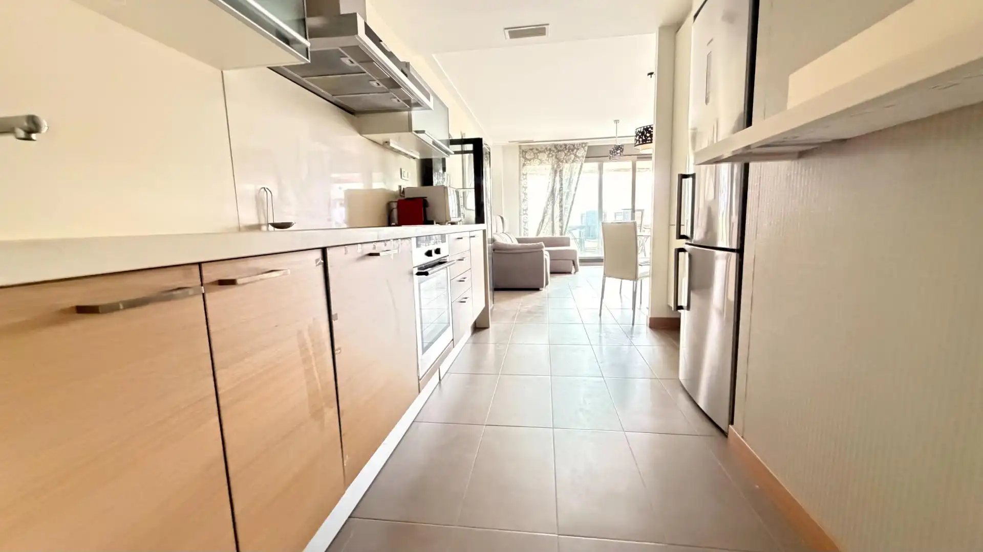 Kitchen of Apartments for sale in Elche / Elx  with Air Conditioner, Private garden and Terrace