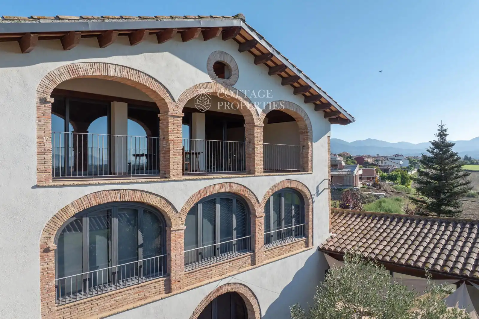 Vista exterior de Finca rústica en venta en Torelló con Terraza y Amueblado