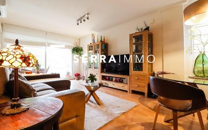 Living room of Flat for sale in Vilanova i la Geltrú  with Air Conditioner, Heating and Terrace