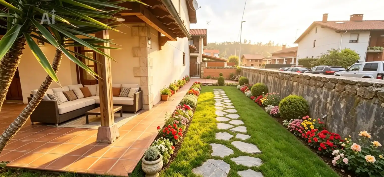 Terrassa de Casa adosada en venda en Cabezón de la Sal amb Calefacció, Jardí privat i Parquet