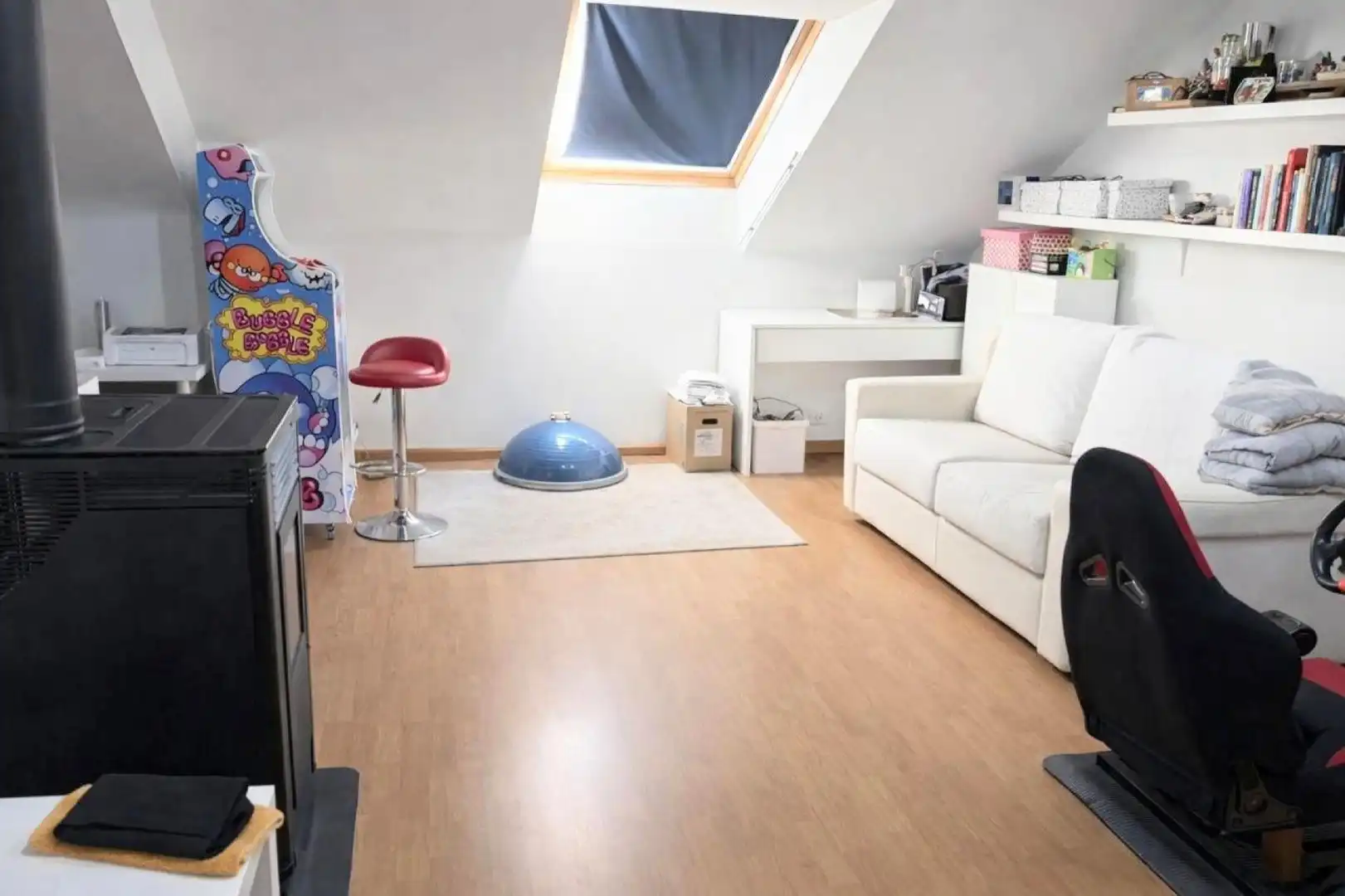 Sala de estar de Casa adosada en venta en San Andrés del Rabanedo con Calefacción