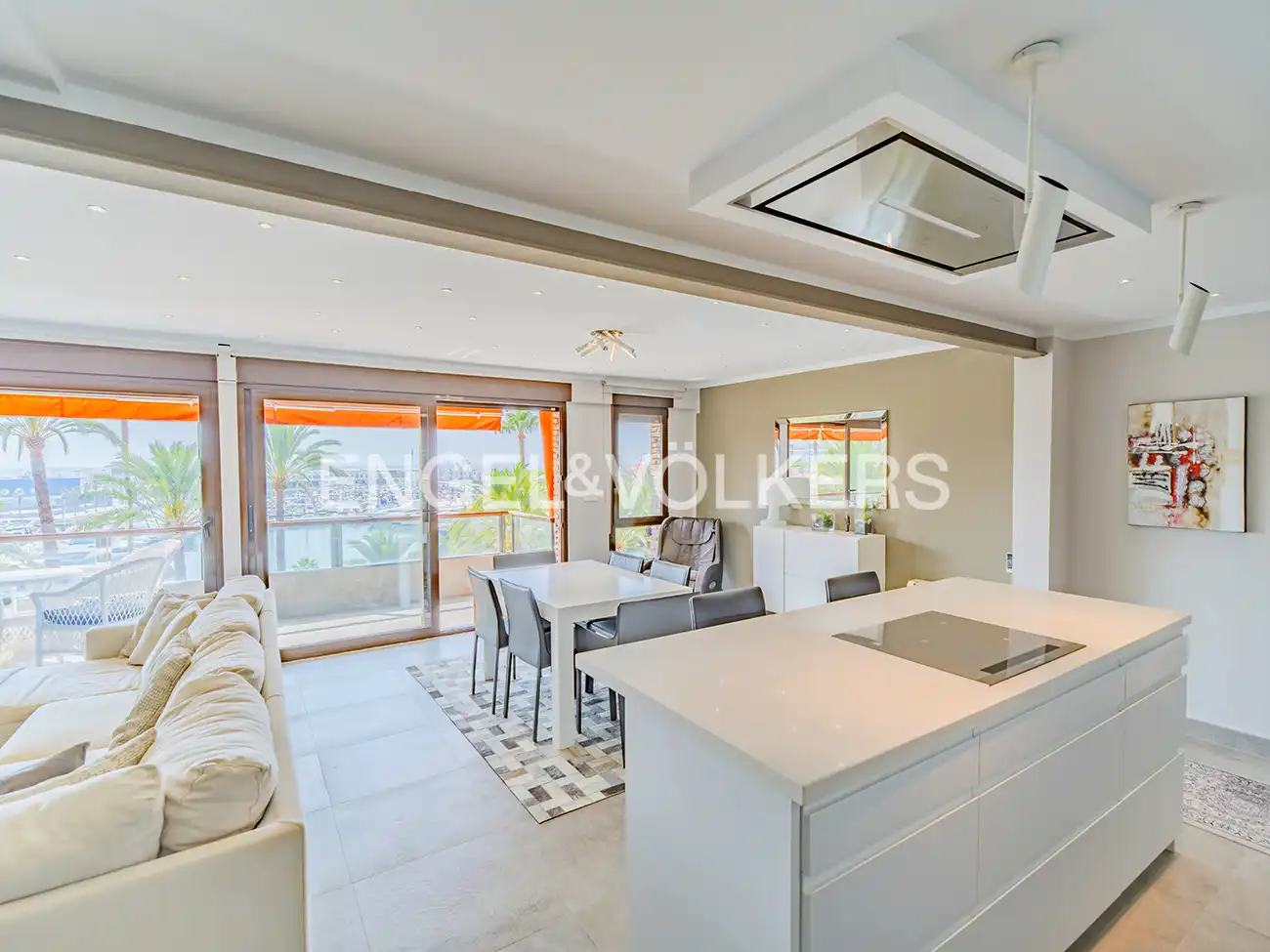 Dining room of Flat for sale in Alicante / Alacant  with Air Conditioner, Heating and Terrace