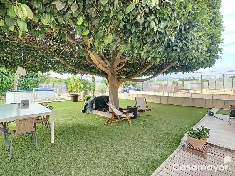 Terraza de Casa o chalet en venta en Mutxamel con Aire acondicionado, Calefacción y Jardín privado