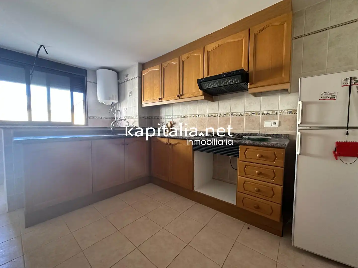 Küche von Wohnung zum Verkauf in Aielo de Malferit mit Abstellraum, Möbliert und Balkon