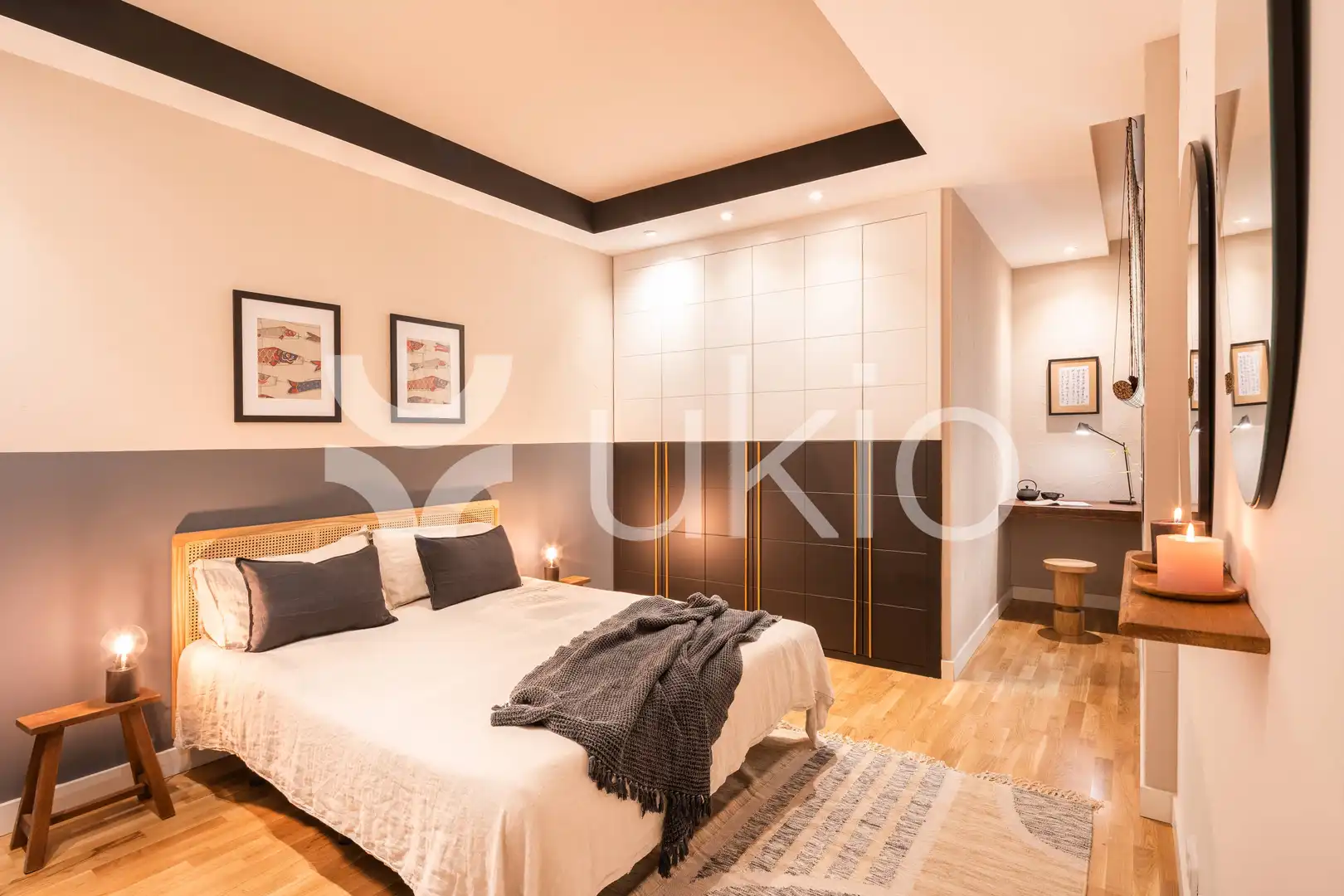 Habitación de Apartamento de alquiler en Madrid con Aire acondicionado, Calefacción y Amueblado