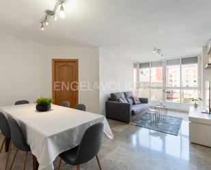 Living room of Apartment to rent in  Valencia Capital  with Air Conditioner, Heating and Furnished