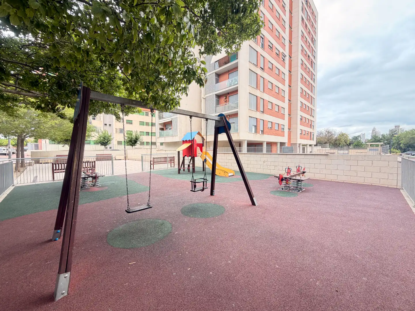 Parking of Flat for sale in Murcia  with Air Conditioner, Storage room and Oven