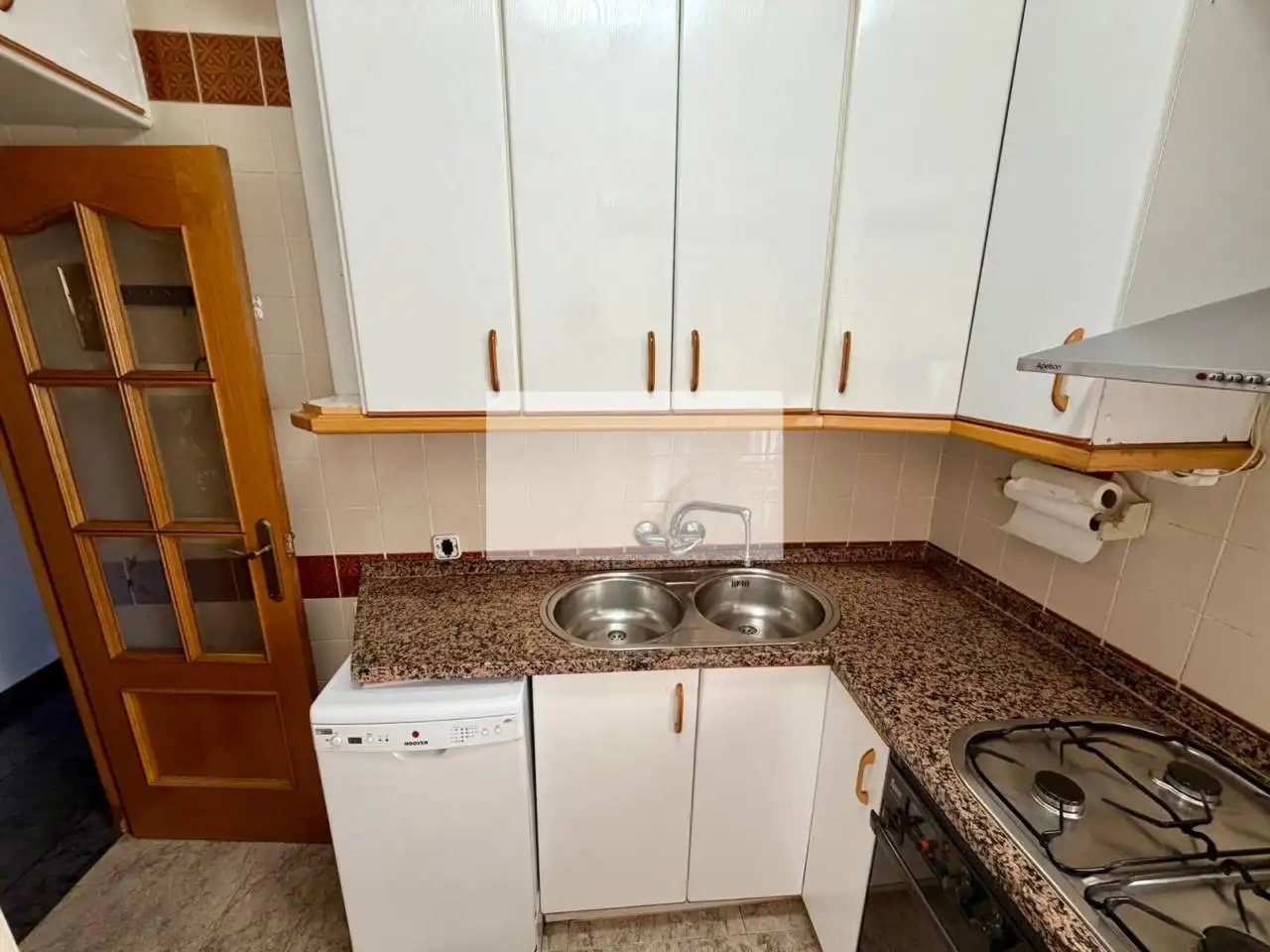 Kitchen of Flat for sale in Sabadell  with Air Conditioner, Heating and Balcony