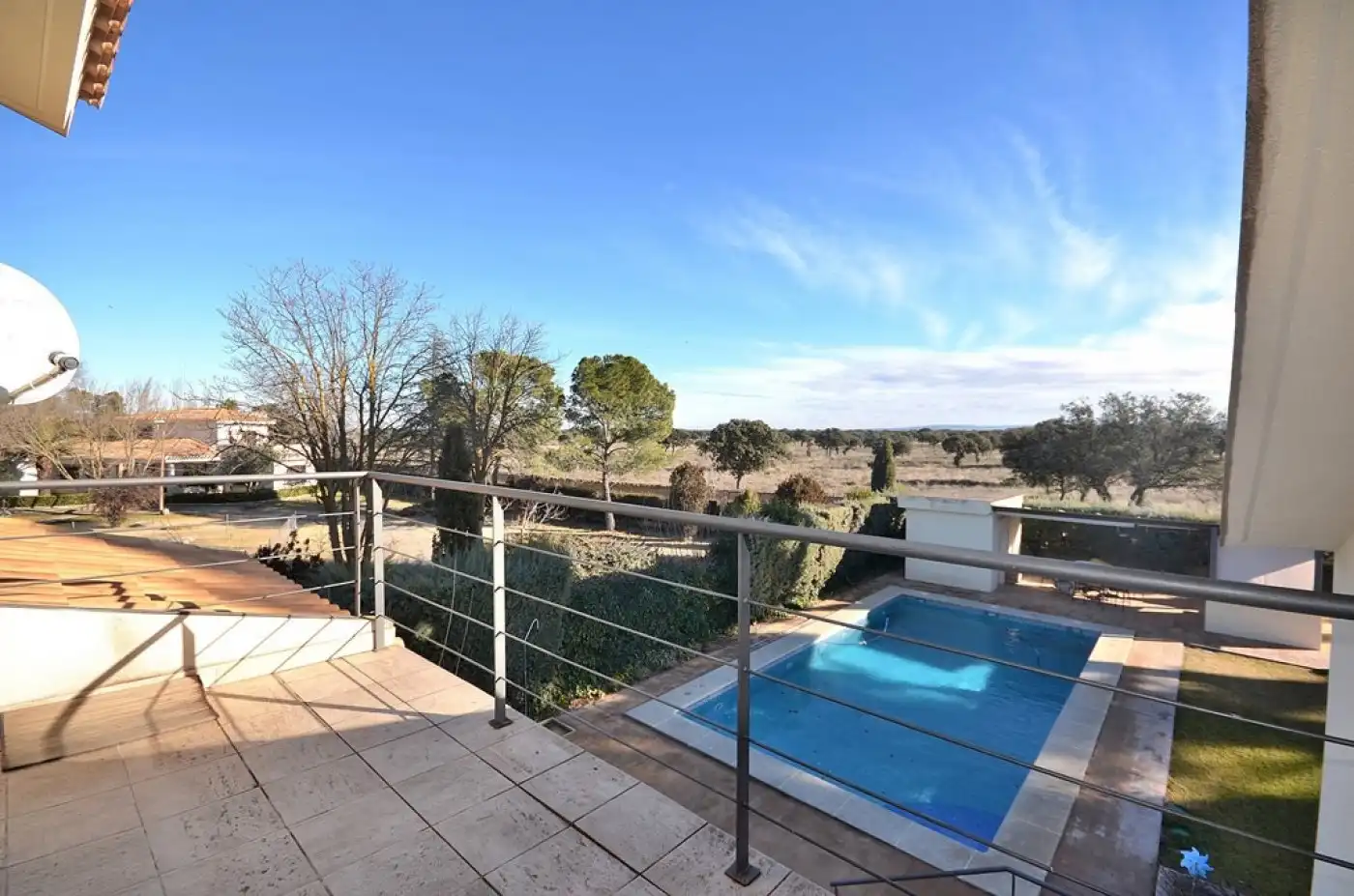 Terraza de Casa o chalet de alquiler en Albacete con Calefacción, Jardín privado y Trastero