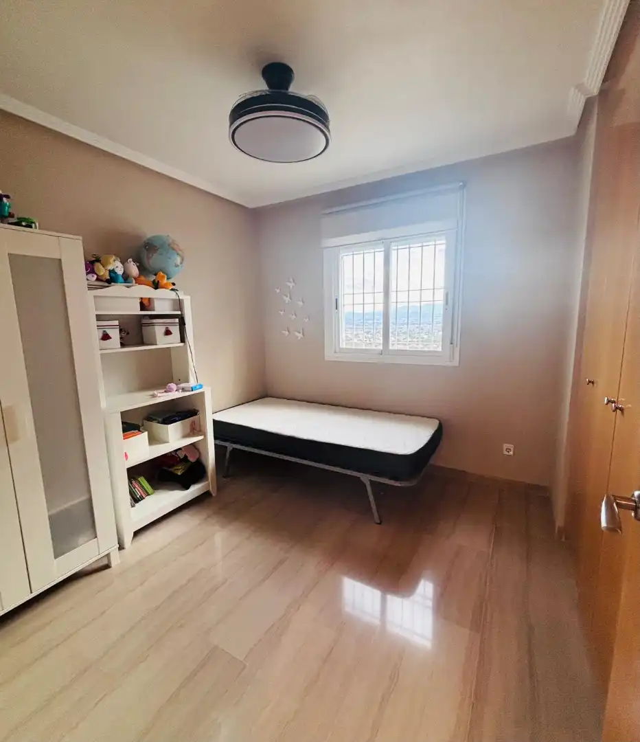 Bedroom of Detached homes for sale in Molina de Segura  with Air Conditioner, Private garden and Storage room