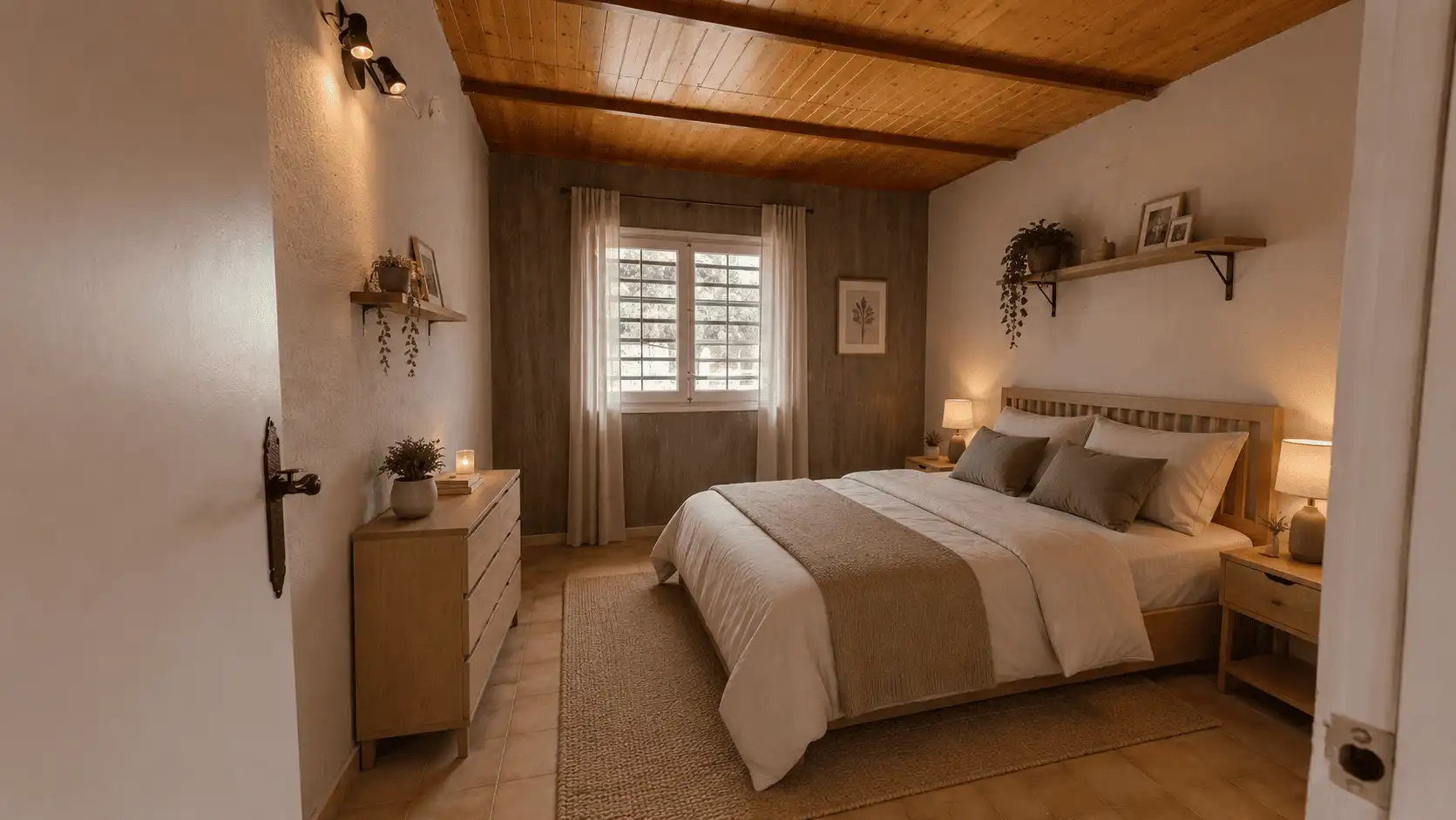 Bedroom of Houses for sale in Campins  with Private garden and Terrace