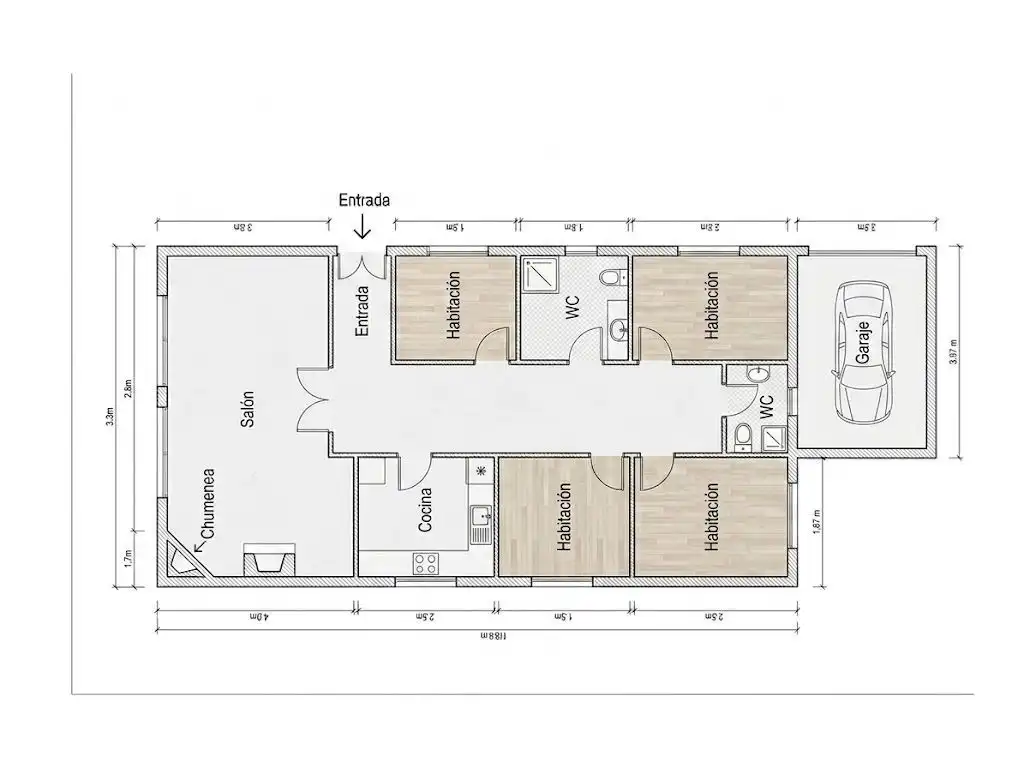 Casa amb jardí en venda a Santa Eulàlia de Ronçana, imagen 35