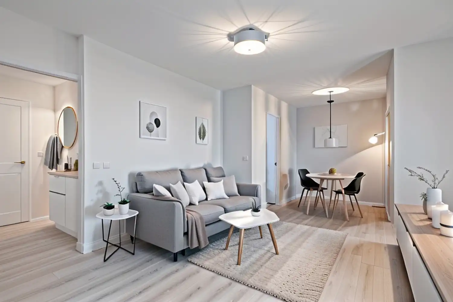 Sala d'estar de Pis en venda en Barcelona amb Parquet