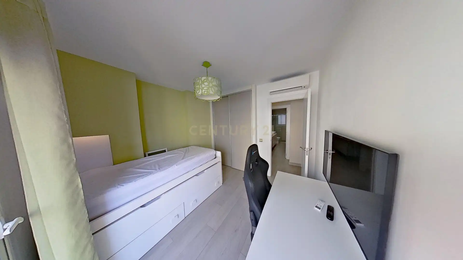 Habitación de Apartamento de alquiler en Málaga con Aire acondicionado, Horno y Lavadora