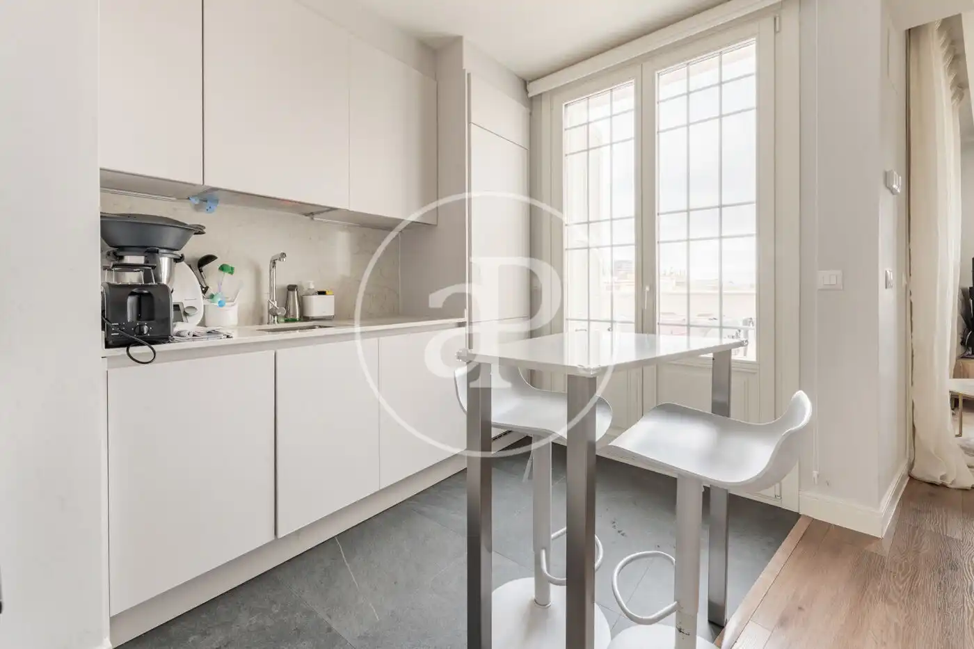 Küche von Wohnung zum Verkauf in Madrid mit Klimaanlage, Heizung und Terrasse