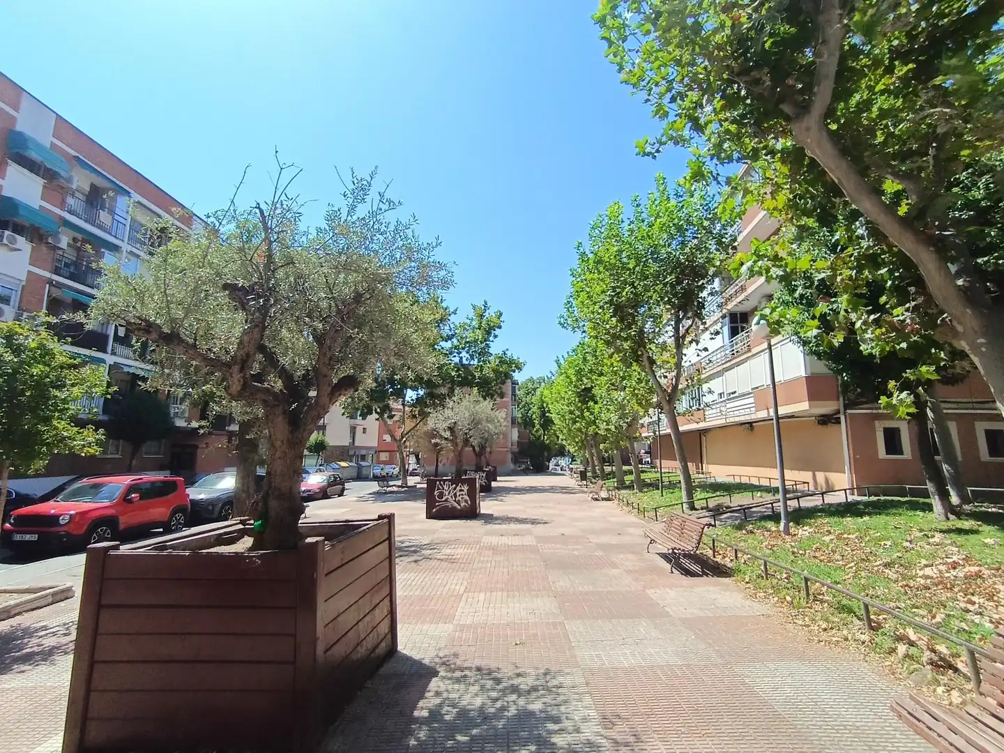 Außenansicht von Wohnung zum Verkauf in Leganés mit Klimaanlage, Heizung und Terrasse