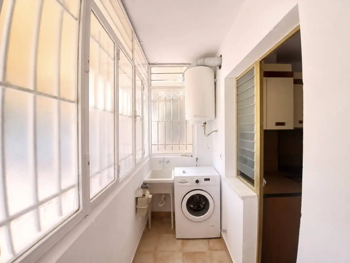 Balcony of Flat for rent in Cartagena  with Air Conditioner, Heating and Furnished
