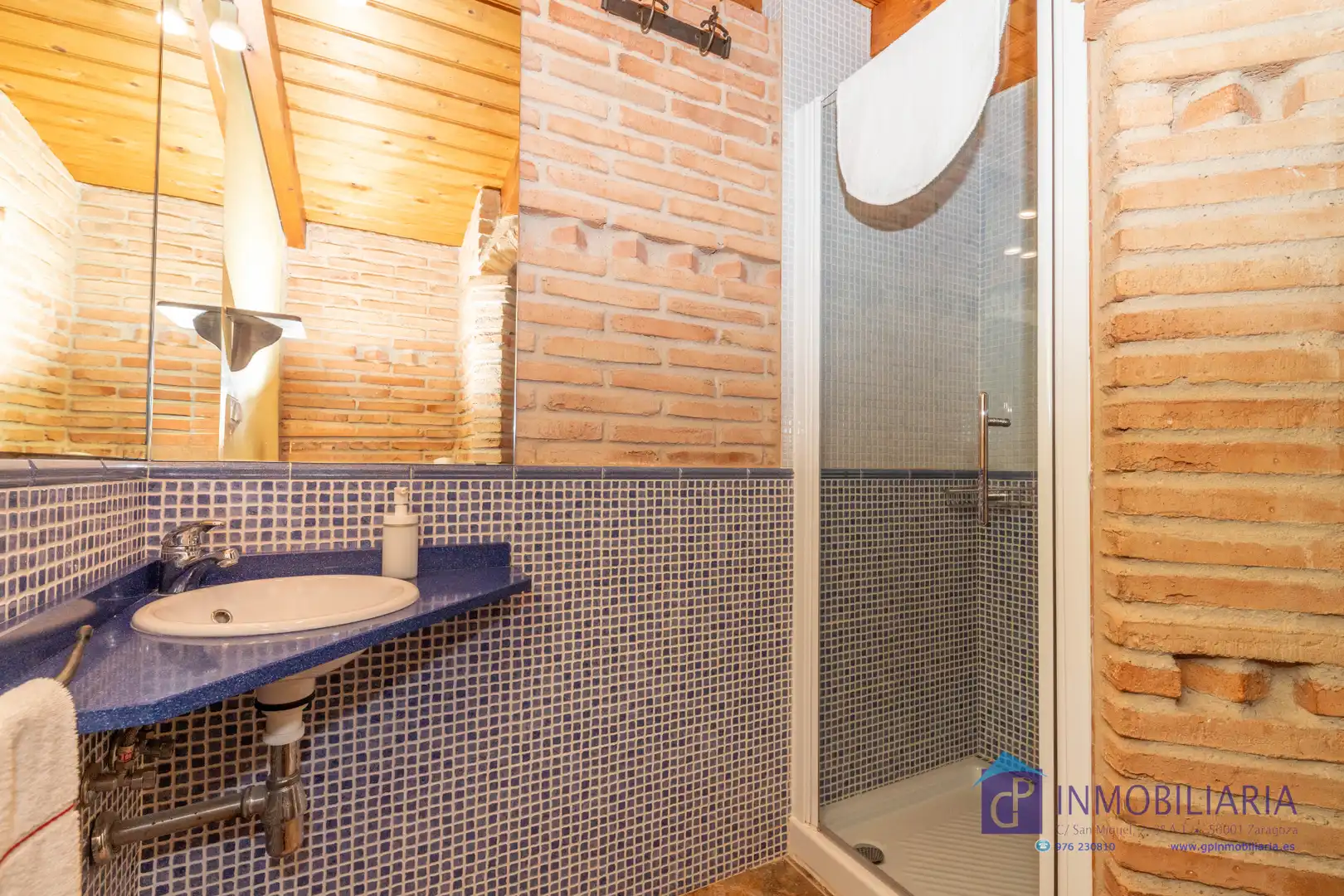 Baño de Casa o chalet en venta en Quinto con Aire acondicionado, Calefacción y Jardín privado
