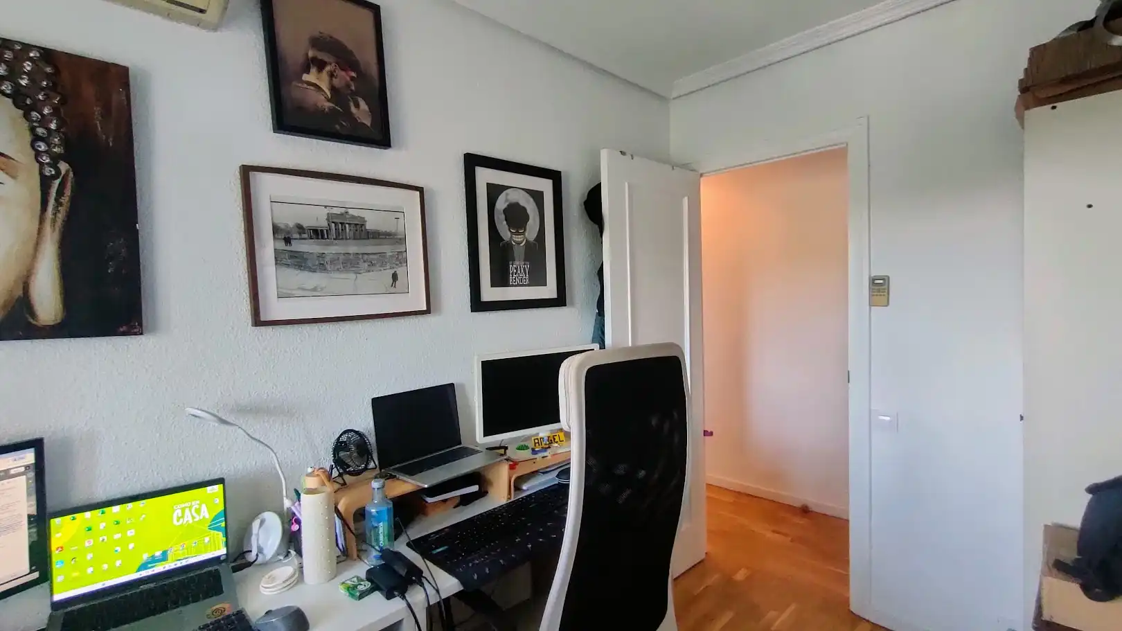 Schlafzimmer von Wohnung zum Verkauf in Coslada mit Klimaanlage, Heizung und Parkett