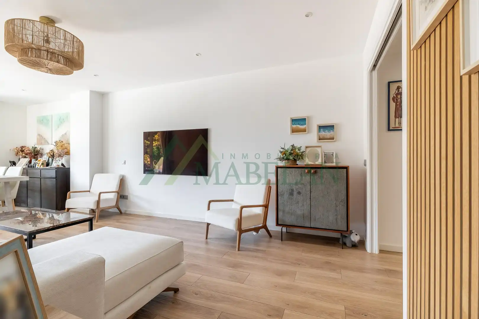Living room of Flat for rent in Las Rozas de Madrid  with Air Conditioner, Heating and Private garden